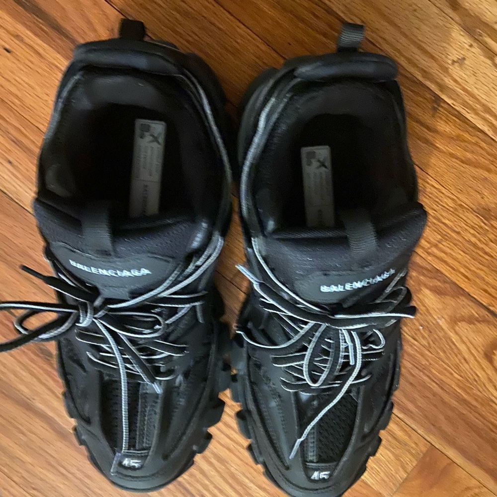Balenciaga Track Black, UK45, US11.